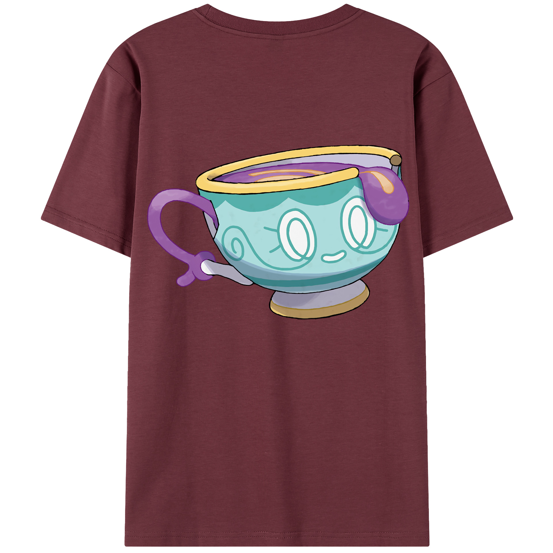 （画像用） ポケットモンスター Pokémon 綿100％半袖Tシャツ（背面プリント）